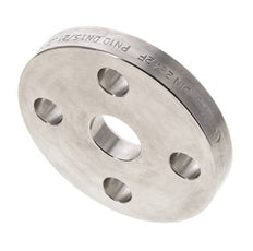 Lose Flansch DN15-PN10 Edelstahl 1.4571 DIN 2642 Vollmaterial