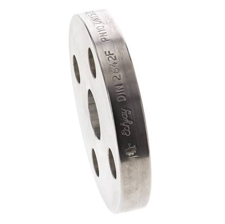 Lose Flansch DN15-PN10 Edelstahl 1.4571 DIN 2642 Vollmaterial