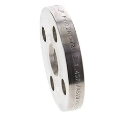 Lose Flansch DN15-PN10 Edelstahl 1.4571 DIN 2642 Vollmaterial