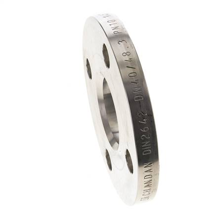 Lose Flansch DN150-PN10 Edelstahl 1.4571 Vollmaterial DIN 2642 Und EN 1092-1 (Typ 02)