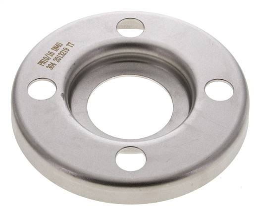 Lose Flansch DN40-PN10 Edelstahl 1.4301 Gepresst Ähnlich Wie DIN 2642