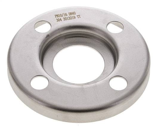 Lose Flansch DN40-PN10 Edelstahl 1.4301 Gepresst Ähnlich Wie DIN 2642