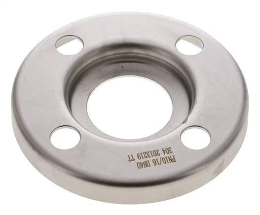 Lose Flansch DN40-PN10 Edelstahl 1.4301 Gepresst Ähnlich Wie DIN 2642