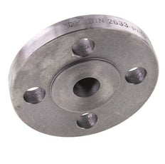 Vorschweißflansch DN15-PN16 21.3mm Schwarzstahl DIN 2633