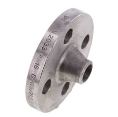 Vorschweißflansch DN15-PN16 21.3mm Schwarzstahl DIN 2633