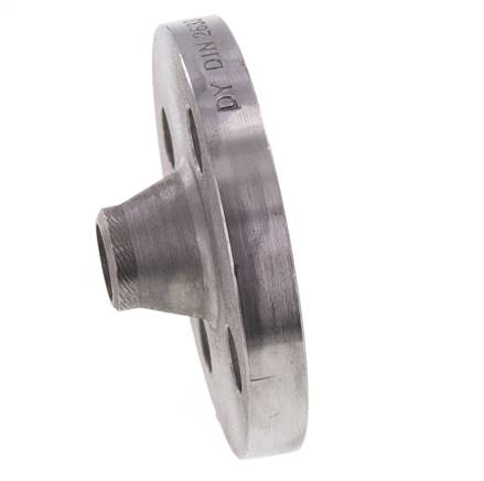 Vorschweißflansch DN15-PN16 21.3mm Schwarzstahl DIN 2633