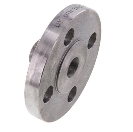 Vorschweißflansch DN15-PN16 21.3mm Schwarzstahl DIN 2633