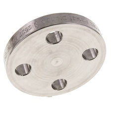 Blindflansch DN10-PN16 Edelstahl 1.4571 DIN 2527