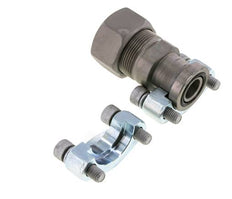 3/4'' SAE-Flansch 6000 PSI Stahl mit 30S (M42x2) ISO 6162-2