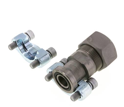 3/4'' SAE-Flansch 6000 PSI Stahl mit 30S (M42x2) ISO 6162-2