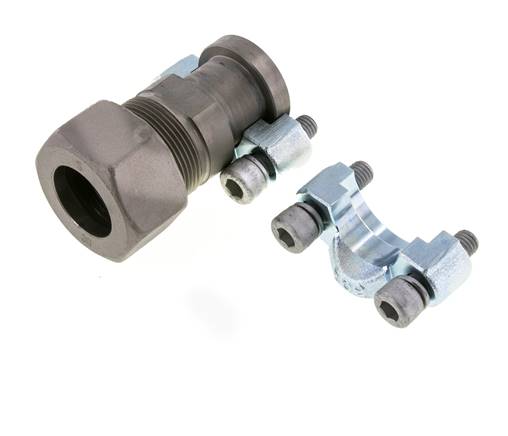 3/4'' SAE-Flansch 6000 PSI Stahl mit 30S (M42x2) ISO 6162-2