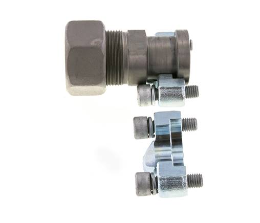 3/4'' SAE-Flansch 6000 PSI Stahl mit 30S (M42x2) ISO 6162-2