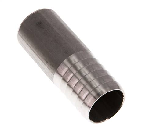 25 mm (1'') & 26,9 mm (3/4'') Edelstahl 1.4571 Schlauchbolzen Schweißende 70mm