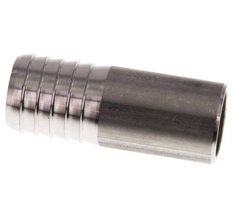 25 mm (1'') & 26,9 mm (3/4'') Edelstahl 1.4571 Schlauchbolzen Schweißende 70mm