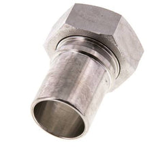 32 mm (1-1/4'') & G1-1/4'' Edelstahl 1.4401 Schlauchtülle Überwurfmutter Flachdichtung PTFE Sicherheitskragen EN 14420-5 (DIN 2817)