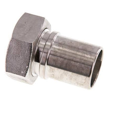 32 mm (1-1/4'') & G1-1/4'' Edelstahl 1.4401 Schlauchtülle Überwurfmutter Flachdichtung PTFE Sicherheitskragen EN 14420-5 (DIN 2817)