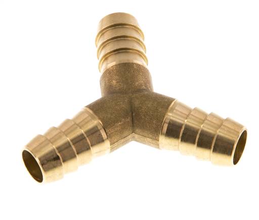 13 mm (1/2'') Y-Schlauchanschluss aus Messing