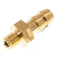 M5 Männlich X 4mm Messing Schlauchtülle 10 Bar