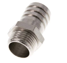 G 1/2'' Außengewinde x 19mm Vernickeltes Messing Schlauchanschluss 16 Bar