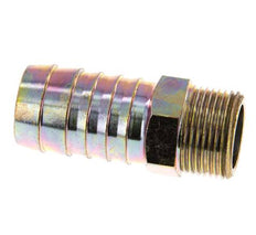 G 3/4'' Außengewinde x 25mm Verzinktes Stahl-Schlauchstück 25 Bar