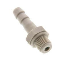 G 1/8'' Außengewinde x 6 mm Polypropylen (PP) Schlauchtülle 10 bar