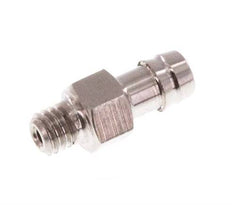 M3 Außengewinde x 3mm Edelstahl Schlauchanschluss 40 Bar