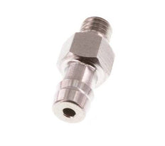 M3 Außengewinde x 3mm Edelstahl Schlauchanschluss 40 Bar