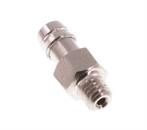 M3 Außengewinde x 3mm Edelstahl Schlauchanschluss 40 Bar