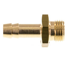 G 1/4'' Außengewinde x 8mm Messing-Schlauchtülle 16 bar [5 Stück]