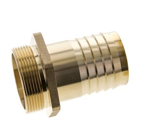 G 2'' Außengewinde x 50 mm Messing Schlauchanschluss 16 bar