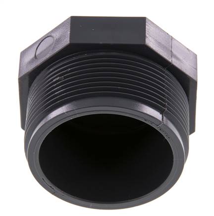 PVC-Stecker G 2'' [2 Stück]