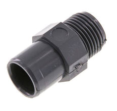 PVC-Fitting Innensechskant 12x16mm x Außensechskant 3/8'' [5 Stück]