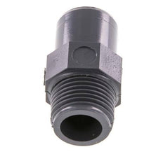 PVC-Fitting Innensechskant 12x16mm x Außensechskant 3/8'' [5 Stück]