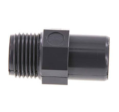 PVC-Fitting Innensechskant 12x16mm x Außensechskant 3/8'' [5 Stück]