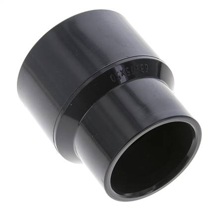 PVC-Reduzierungsadapter 63 auf 50 mm [2 Stück]