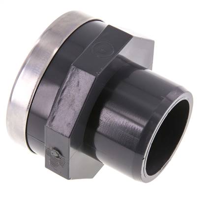 PVC-Fitting Klebemuffe 50mm x Innengewinde Rp 2''