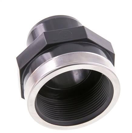 PVC-Fitting Klebemuffe 50mm x Innengewinde Rp 2''