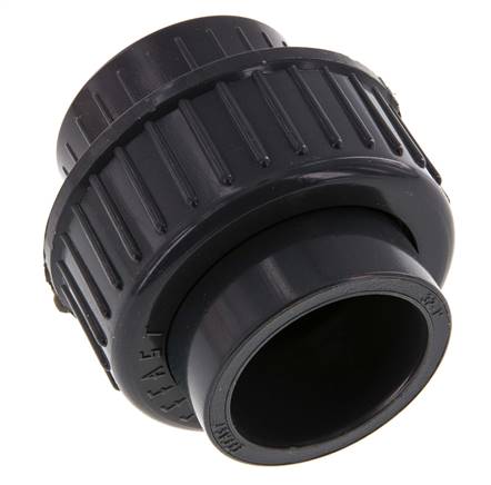 PVC-Verschraubung Klebemuffe 32x61mm FKM