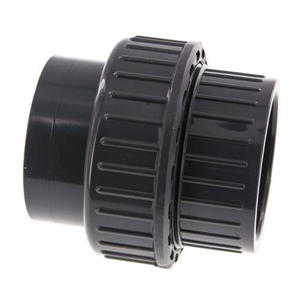 PVC-Union-Fitting Socket 63x99mm FKM