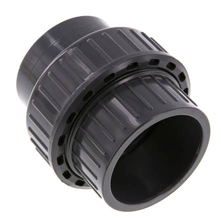 PVC-Union-Fitting Socket 63x99mm FKM