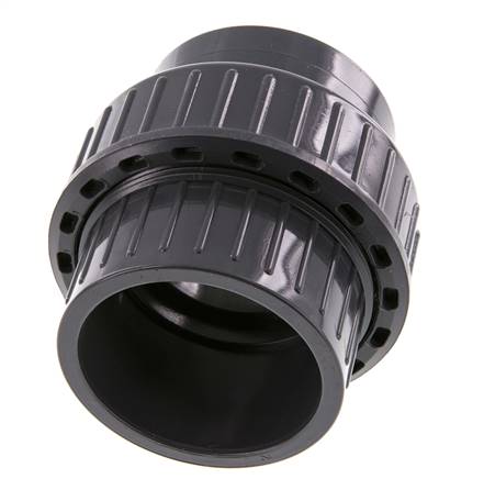 PVC-Union-Fitting Socket 63x99mm FKM