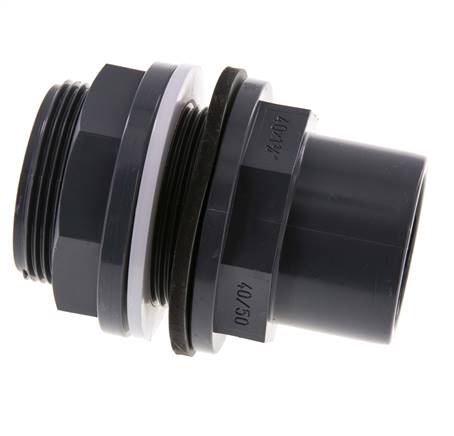PVC-Schottverschraubung Klebemuffe 40x50mm