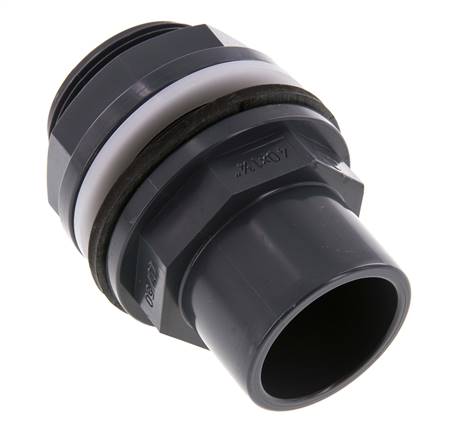 PVC-Schottverschraubung Klebemuffe 40x50mm
