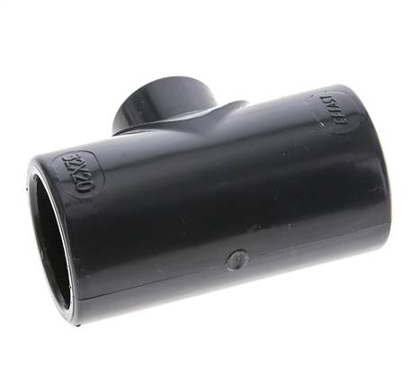 PVC-Reduzier-T-Stück Muffe 32 bis 20 mm [2 Stück]