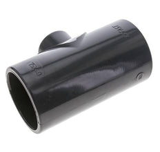 PVC-Reduzier-T-Stück Klebemuffe 75 bis 40 mm