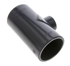 PVC-Reduzier-T-Stück Klebemuffe 75 bis 40 mm