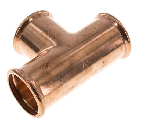 T-Pressfitting - 54mm Innengewinde - Kupferlegierung