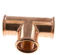 T-Pressfitting - 54mm Innengewinde - Kupferlegierung