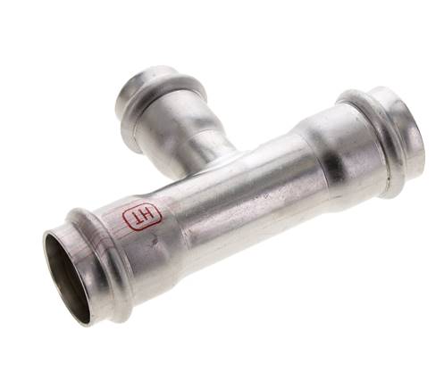 T-Pressfitting - 22mm Innengewinde & 28mm - Edelstahl