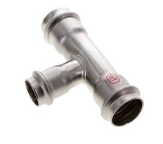 T-Pressfitting - 22mm Innengewinde & 28mm - Edelstahl
